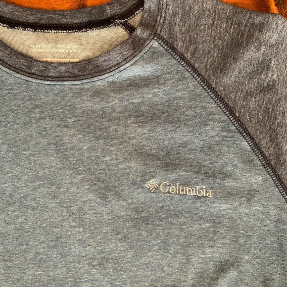 Men's Columbia Wildberry Omni-Wick Raglan Long Sleeve Tee EUC - Picture 5 of 8